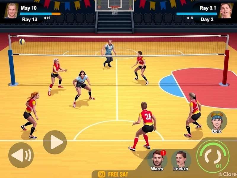 Premier Volley Gladiators Gameplay